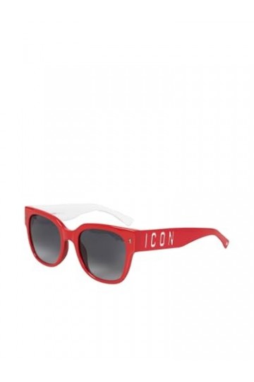 DSQUARED2 Icon 0005/S Lunettes de Soleil, Rouge, 53 Femme