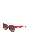 DSQUARED2 Icon 0005/S Lunettes de Soleil, Rouge, 53 Femme