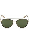 Michael Kors Ida 116371 59 Montures de Lunettes, Or Tokyo Tortoise/Gold/Tone/Greensolid , Femme