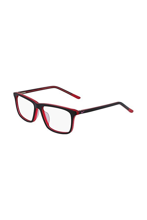 Nike 5541 Sunglasses, 015 Matte Black Gym Red, 51 Unisex