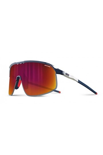 Julbo Density Lunettes de Soleil, Bleu/Blanc/Rouge, Taille Unique Mixte