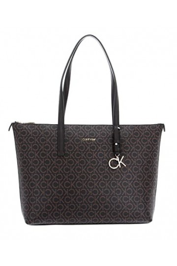 Calvin Klein CK Must Shopper Mono M Brown Mono