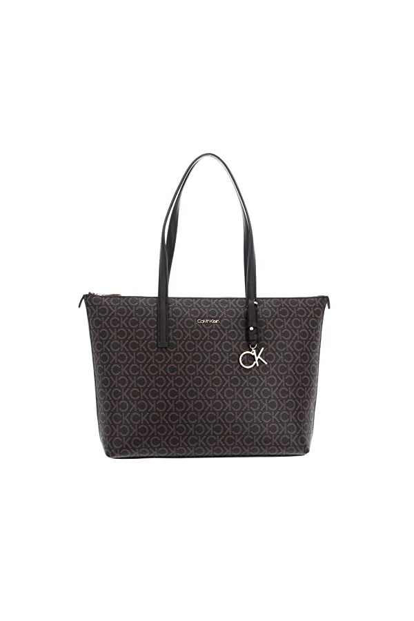 Calvin Klein CK Must Shopper Mono M Brown Mono