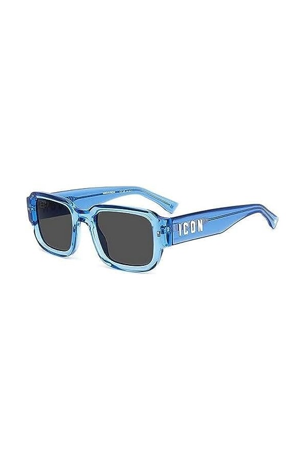 Dsquared Icon 0009/s Sunglasses, PJP/IR Blue, 50 Unisex