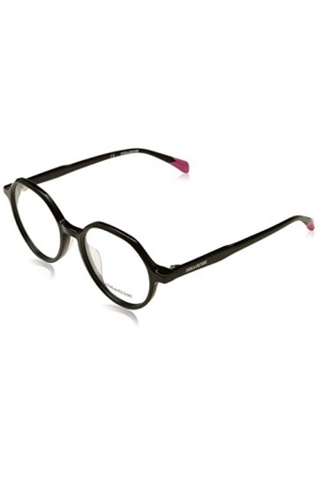 Zadig & Voltaire Vzv339 Lunettes de Soleil, Noir Brillant, 50 Femme