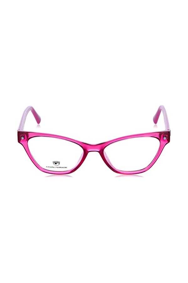 CHIARA FERRAGNI CF 7019 Lunettes de Soleil, Rose, 52 Femme
