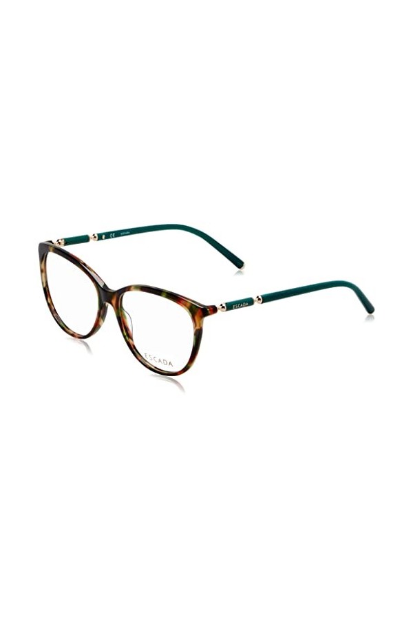 Escada Vesc84 Lunettes de Soleil, Marron/Vert Havana , 54 Femme