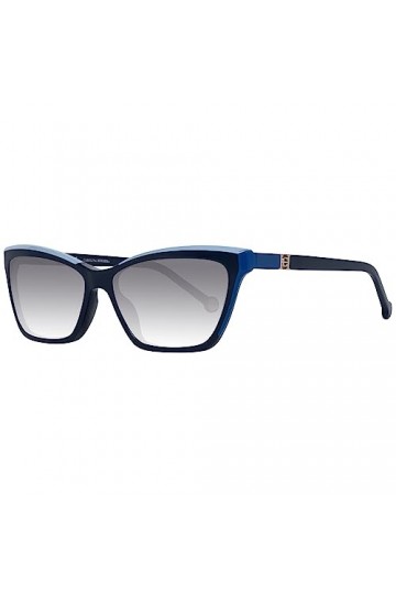 Carolina Herrera Lunettes de soleil bleues pour femme, pas de couleur, couleur unie, taille non, Couleur unie, no-size