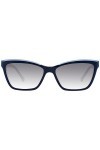 Carolina Herrera Lunettes de soleil bleues pour femme, pas de couleur, couleur unie, taille non, Couleur unie, no-size