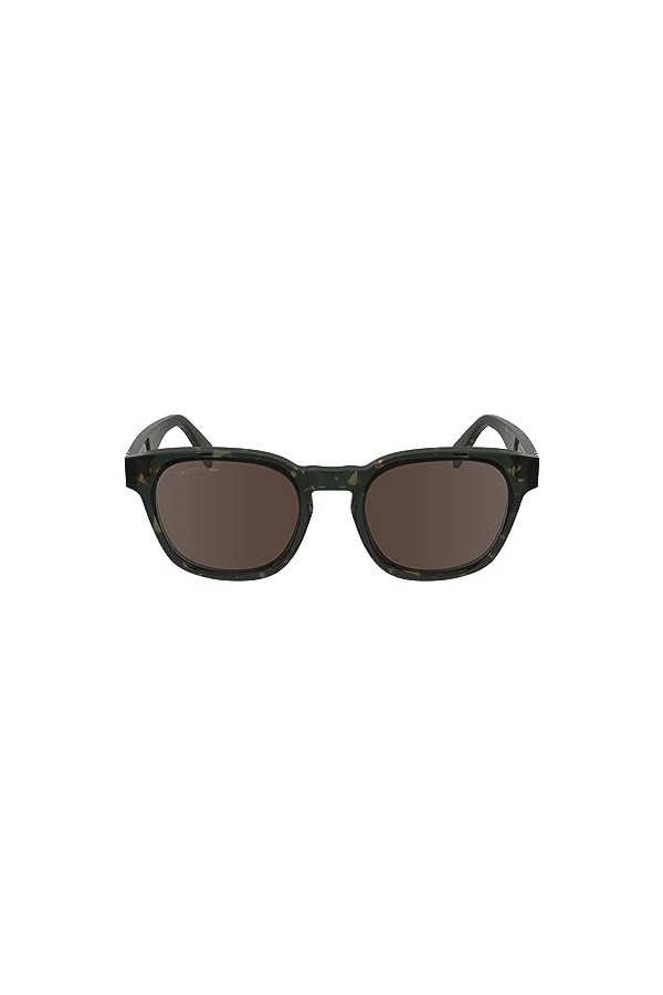 Lacoste L6015S Sunglasses, 230 Dark Havana, Taille Unique Unisex