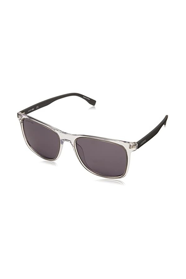 Lacoste L882S 38751 Sunglasses, 057 Crystal/Grey, 55 Unisex