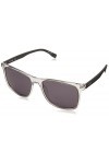 Lacoste L882S 38751 Sunglasses, 057 Crystal/Grey, 55 Unisex