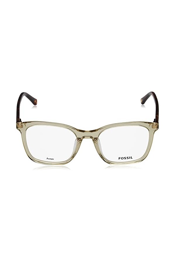 Fossil Fos 7097/g Sunglasses, 0OX/19 CRYST Green, 51 Unisex