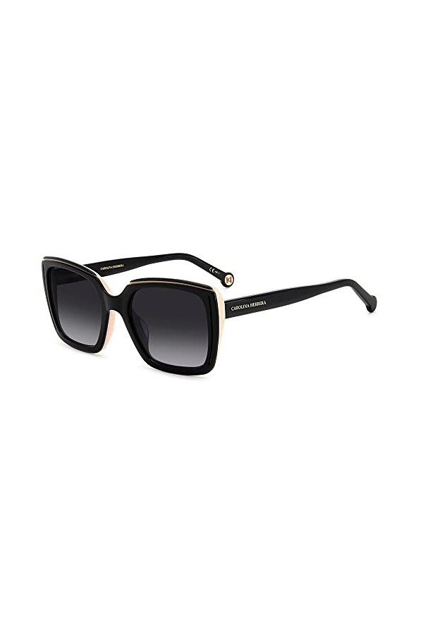 Carolina Herrera Her 0143/g/s Sunglasses, KDX/9O Black Nude, 53 Unisex