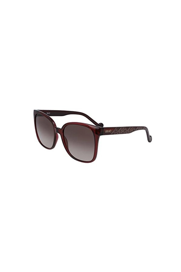 Liu Jo Pattern Sunglasses, Colour: 603 Wine, 56 Unisex