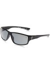 Lunettes de soleil Timberland TB9068 C62 02D matte black / smoke polarized 