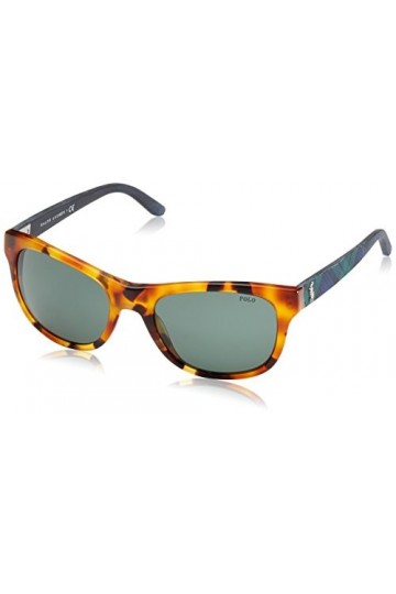 Polo Ralph Lauren Lunettes de soleil Mod.4091 Vintage tokio tortoise/Green, 55