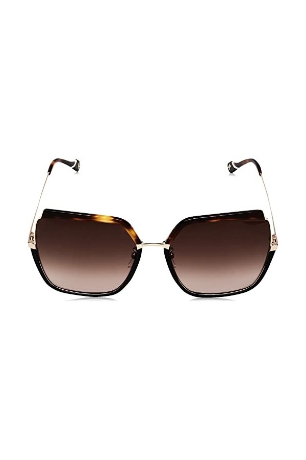 YALEA SYA037 Lunettes Shiny Rose Gold W/Yellow/Brown Havana P 140 pour femme, Rose Shiny Rose Gold W/Yellow/Brown Havana P 