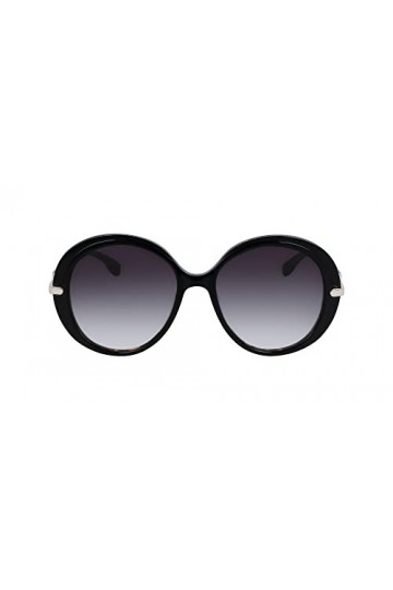 KARL LAGERFELD KL6084S Sunglasses, 017 Black/Tortoise, 55 Unisex
