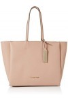 Calvin Klein Sided Shopper, Cabas femme, Rose Nude , 1x1x1 cm W x H L 