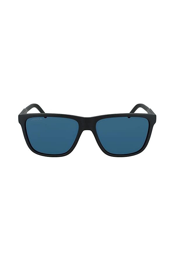 Lacoste L932S-001 Lunettes de Soleil, Matte Black, Taille Unique Homme