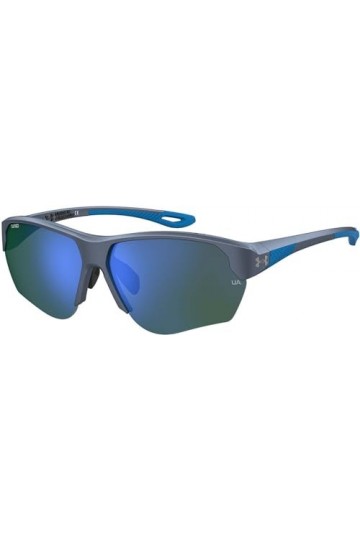 Under Armour UA Compete/f Sunglasses, 09V/V8 Grey Blue, 68 Unisex