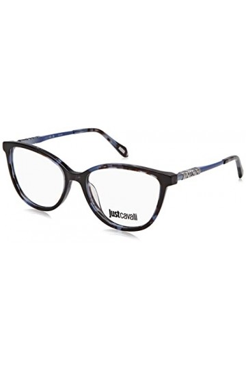 Just Cavalli Vjc008 Lunettes de Soleil, Bleu, 54 Femme