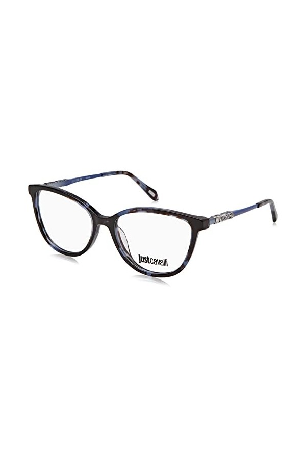 Just Cavalli Vjc008 Lunettes de Soleil, Bleu, 54 Femme
