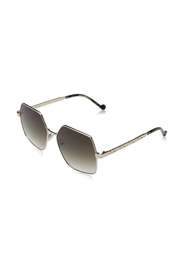 Liu Jo LJ152S Sunglasses, 711 Shiny Gold, 58 Unisex