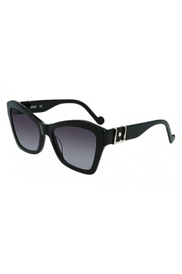 Liu Jo LJ754S 47505 Sunglasses, 001 Black, 56 Unisex