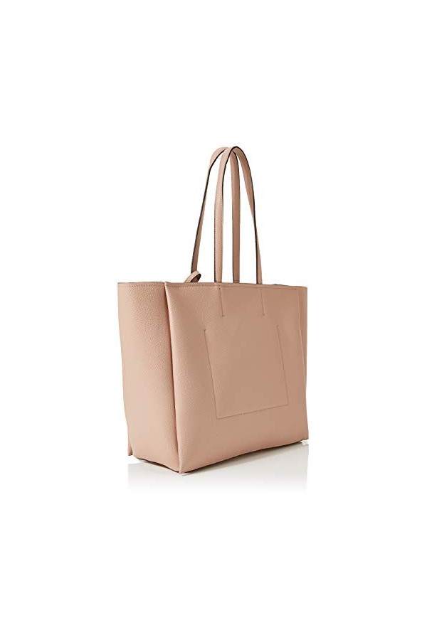 Calvin Klein Sided Shopper, Cabas femme, Rose Nude , 1x1x1 cm W x H L 