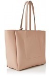 Calvin Klein Sided Shopper, Cabas femme, Rose Nude , 1x1x1 cm W x H L 