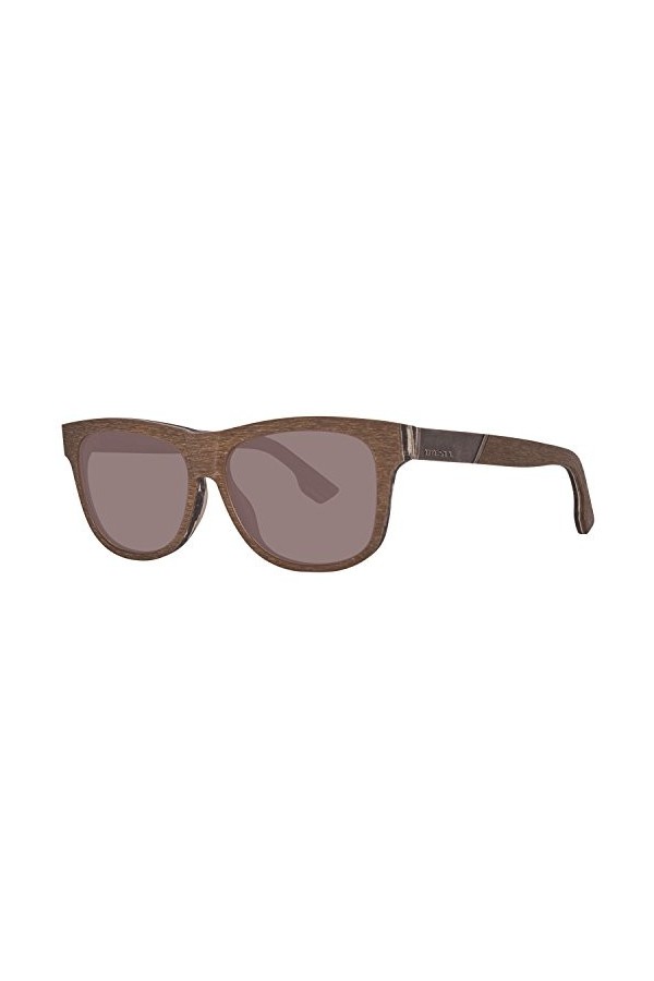 Diesel Sonnenbrille DL0085 5720N Montures de Lunettes, Marron Braun , 57 Mixte Adulte