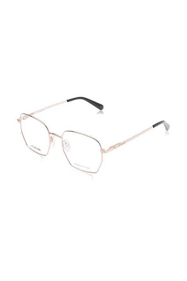 Love Moschino Mol580 Lunettes de Soleil, Doré cuivré, 52 Femme