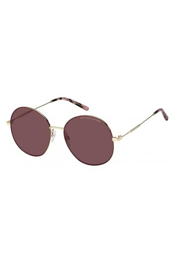 Marc Jacobs Marc 620/S Lunettes de Soleil, Doré/Bordeaux, 56 Femme