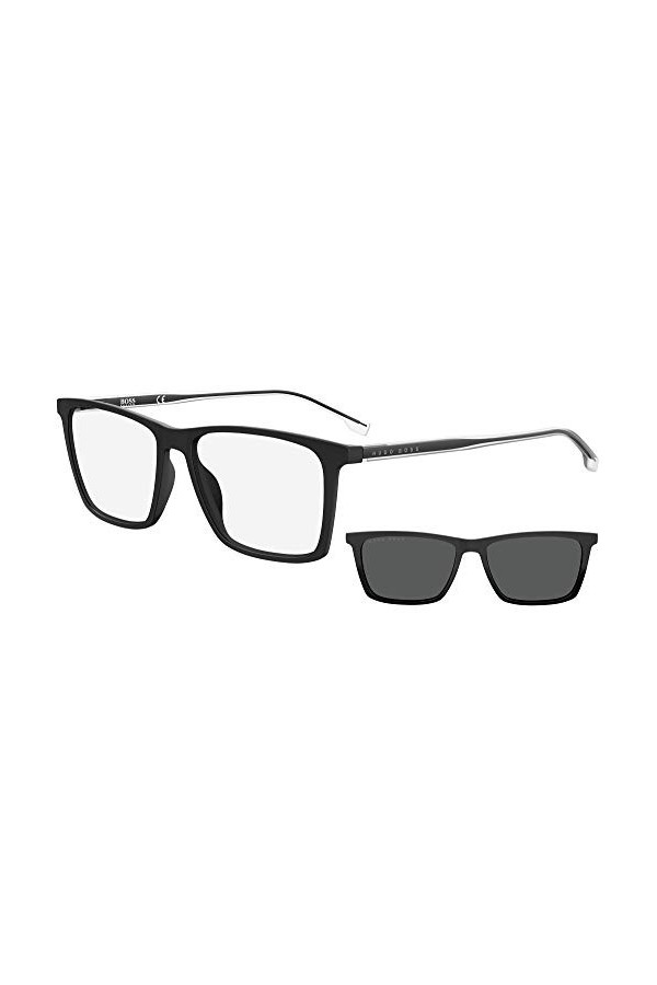 Hugo Boss Boss 1151/cs Sunglasses, 003/IR Matt Black, 56 Unisex