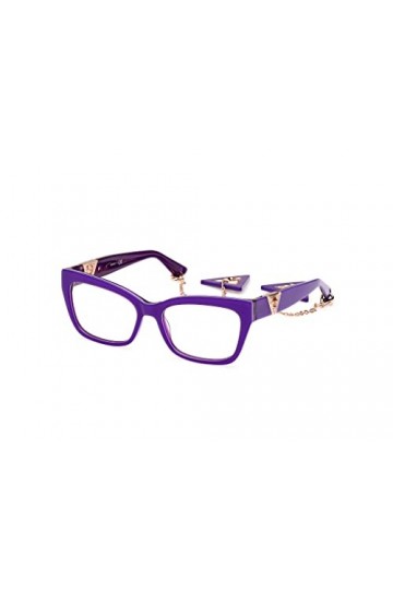 Guess GU2960 Lunettes de Soleil, Violet Shiny, 54/16/145 Femme