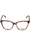 TOUS Eyeglass Frame Vtob94 Shiny 53/16/135 Femme Lunettes de Soleil, Orange Brillant/Violet Havana