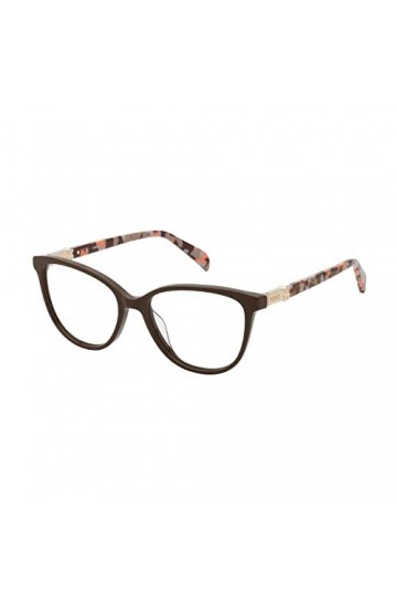 TOUS Vtob28 Lunettes de Soleil, Shiny Full Brown, 53 Femme