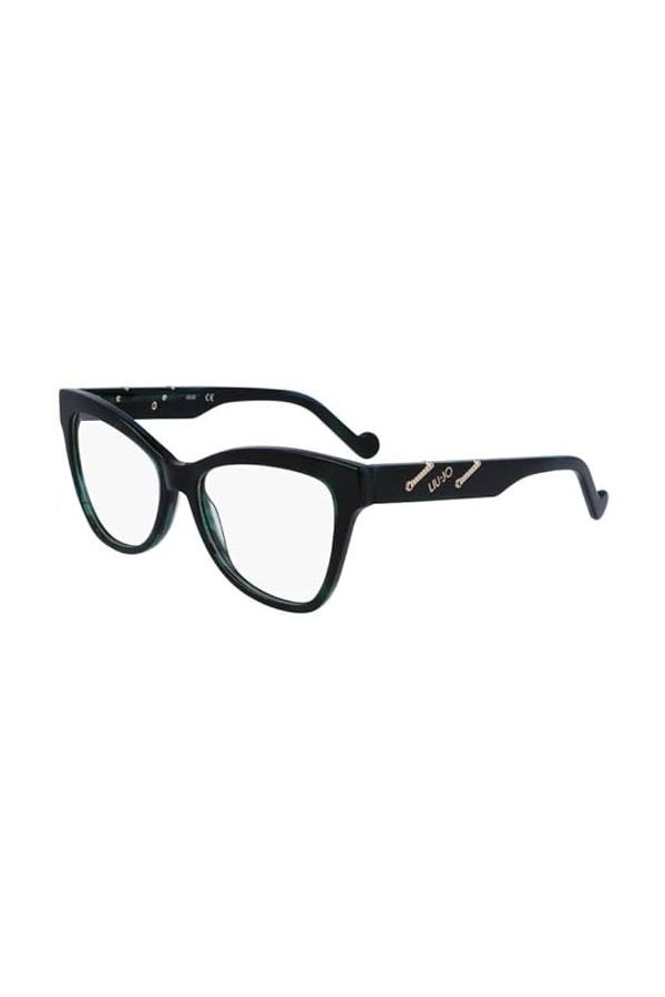 Liu Jo LJ2766 Sunglasses, 317 Striped Green, 53 Unisex