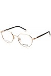 Zadig & Voltaire Vzv346 Lunettes de Soleil, Cuivre doré Brillant avec Effet pyton, 51 Femme