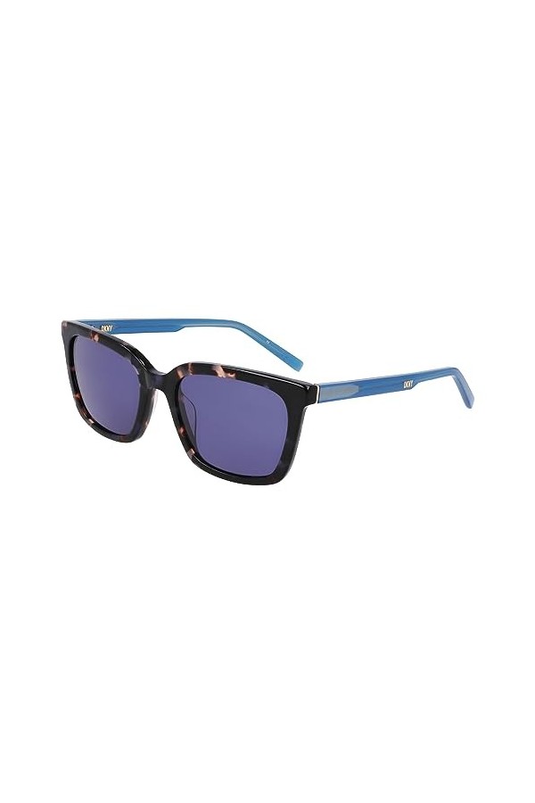 Dkny DK546S Sunglasses, 237 Iridescent Dark Tortoise, Taille Unique Unisex