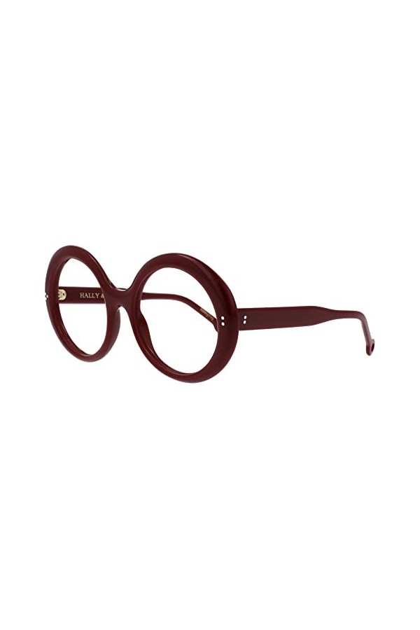 Hally & Son Hs863v 55 20 140 Burgun Lunettes de Soleil, Bordeaux, Femme