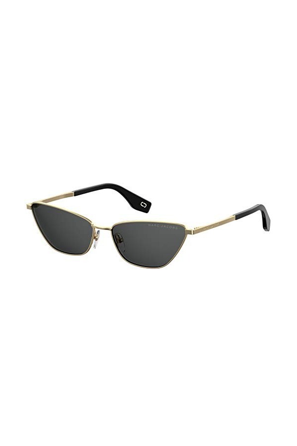 Marc Jacobs Marc 369/S U1 Lunettes de Soleil, Noir et Gris, 57 Femme