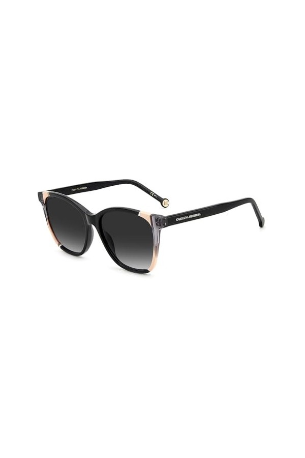 Carolina Herrera Ch 0061/s Sunglasses, KDX/9O Black Nude, 57 Unisex