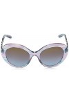 Ralph Lauren 0RL8183 Lunettes de Soleil, Striped Violet, 52 Femme