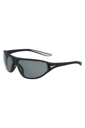Nike Aero Swift P Dq0989 Sunglasses, Colour: 011 Matte Black/Polar Grey, 65 Unisex