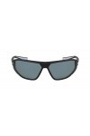 Nike Aero Swift P Dq0989 Sunglasses, Colour: 011 Matte Black/Polar Grey, 65 Unisex