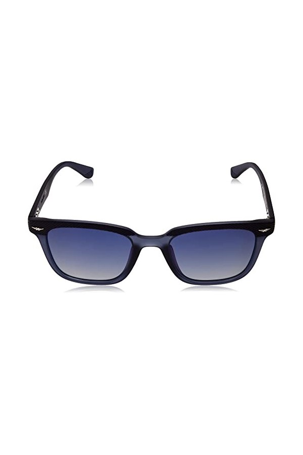 Police SPLE01 Sunglasses, Blue PIENO OPACO, 52 Unisex