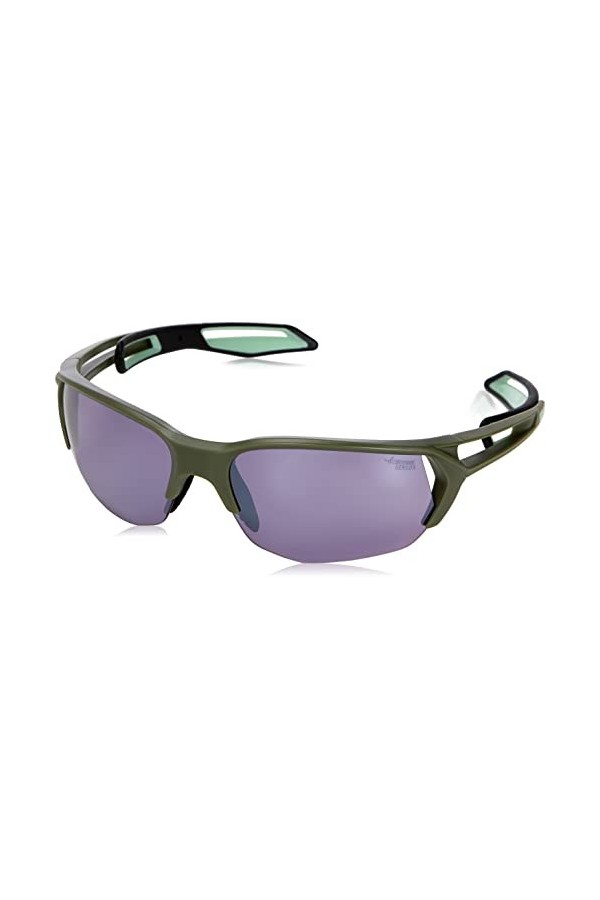 CÉBÉ STRACK L 2.0, Lunettes de soleil Mixte, STRACK L 2.0 Lime Pro - Zone Vario Grey Blue AF, L